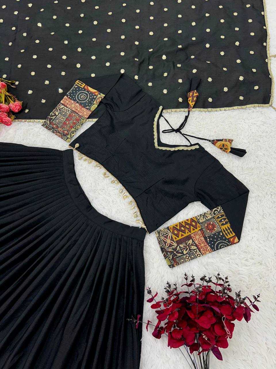 YNF CHINON SILK RZSR 3072 WHOLESALE LEHENGAS MANUFACTURER